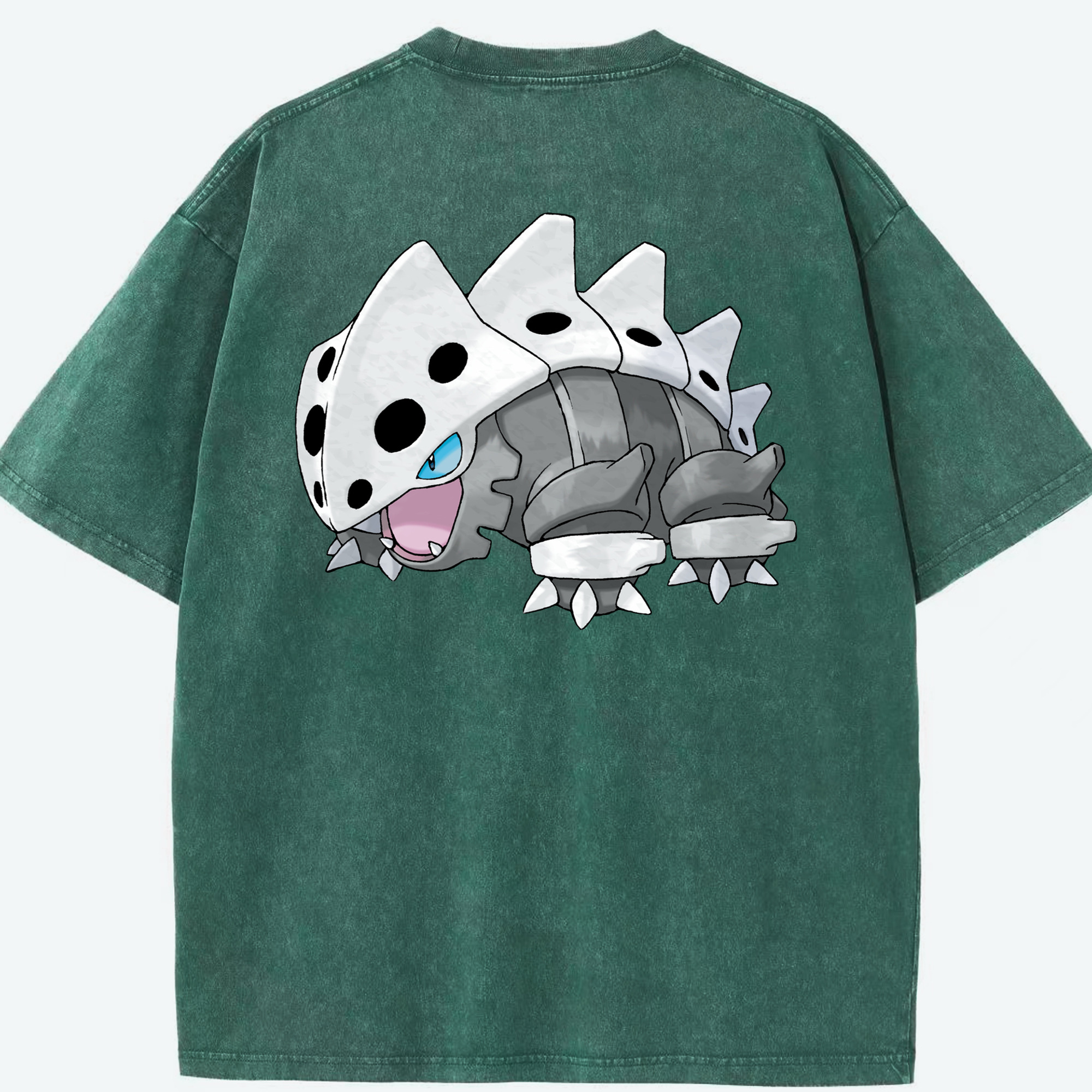 （画像用） ポケットモンスター Pokémon 綿100% ヴィンテージ風 半袖Tシャツ（背面プリント）